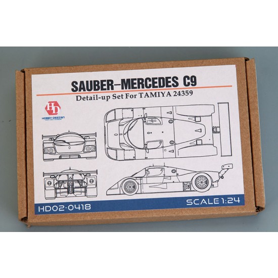 1/24 Sauber-Mercedes C9 Detail-up Set for Tamiya kit #24359