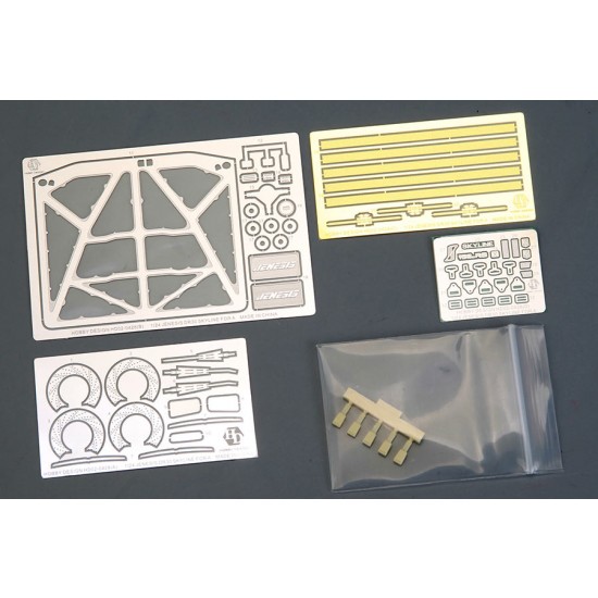 1/24 Jenesis DR30 Skyline Detail Set for Aoshima kits Hobby Design HD02 ...