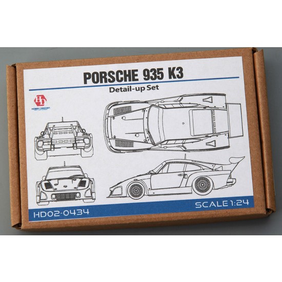 1/24 Porsche 935 K3 Detail Set for Nunu kits