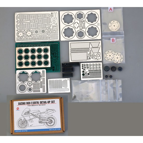 1/12 Suzuki RGV-r (XR79) Detail-up Set for Beemax BX13001