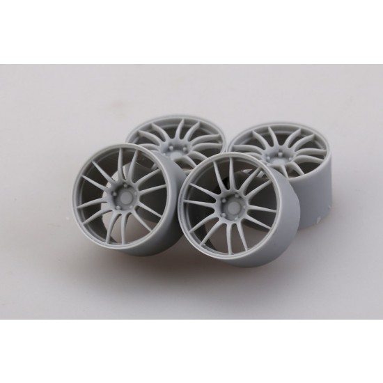 1/24 18inch Enkei GTC01 Wheels set (4 Wheel Rims)