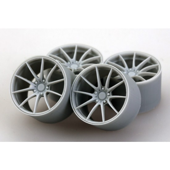 1/18 Rays Volk Racing G25 Wheels set (4 Wheel Rims)