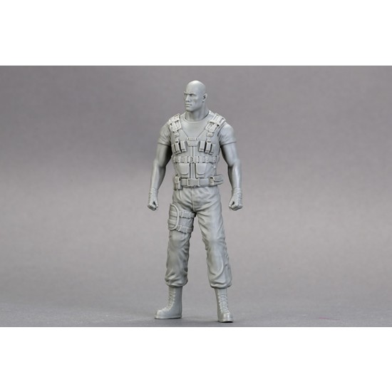 1/24 Movie "The Fast and the Furious" Characters (F) - Mr.Rock Johnson (1 Figure)