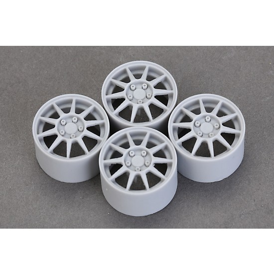 1/24 16inch Honda DC2 Wheels Set