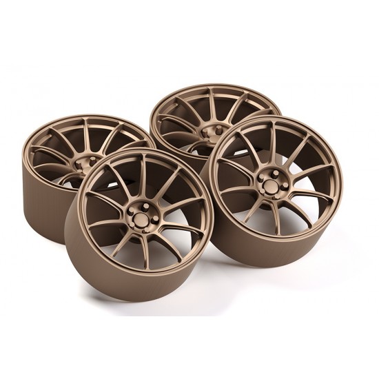 1/24 18' RAYS ZE 40 Wheels