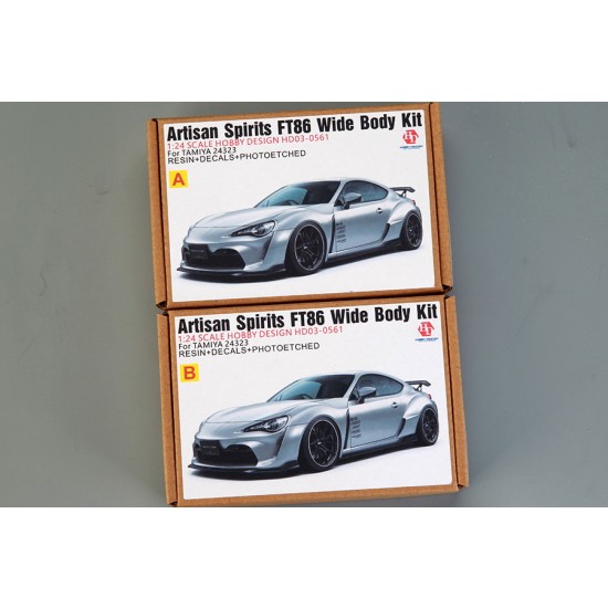 1/24 Artisan Spirits FT86 Wide Body Detail Set for Tamiya kit #24323