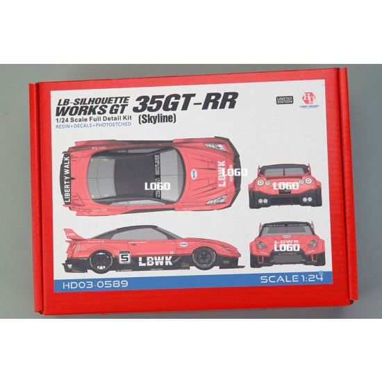 1/24 LB-Silhouette Works GT 35GT-RR (SKYLINE) Full Detail Kit