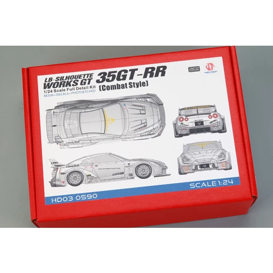 1/24 LB-Silhouette Works GT 35GT-RR Combat Style Full Detail Kit