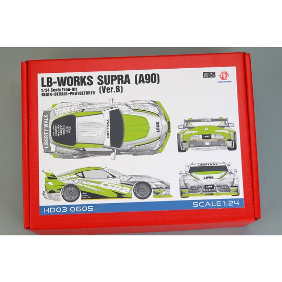 1/24 LB-Works Supra (A90) Ver.B Full Detail Kit