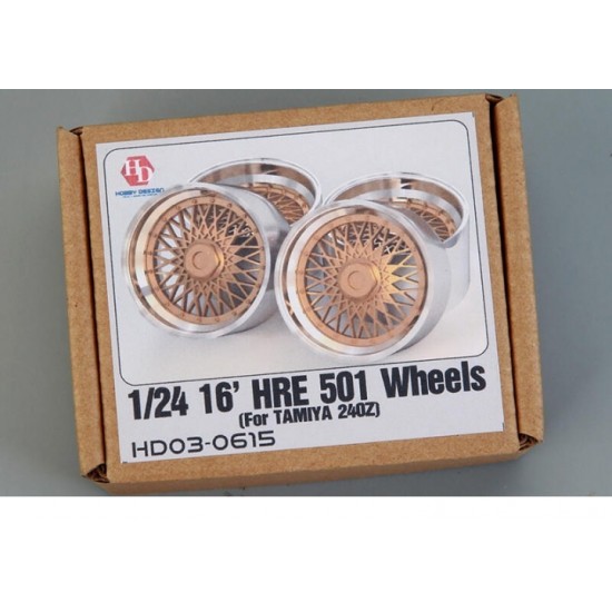 1/24 16' Hre_501 Wheels for Tamiya 240Z