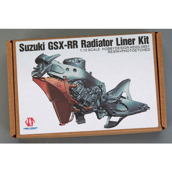1/12 Suzuki GSX-RR Radiator Liner Kit