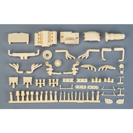 1/24 Porsche 911 Engine Parts