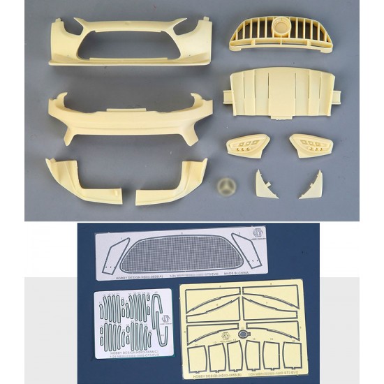 1/24 Mercedes AMG GT3 Evo Package Detail-up Parts for Tamiya #24345