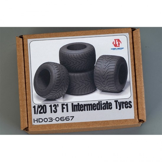 1/20 13' F1 Intermediate Tyres