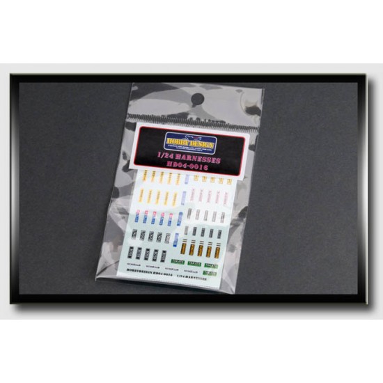 Decals for 1/24 Racing Harnesses
