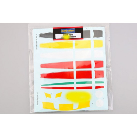 1/24 Ferrari 599 GTO Racing Stripes Decals