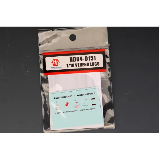 1:18 Lamborghini Veneno Logo Decals