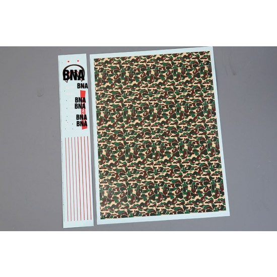 1/24 "BAPE CAMO" Style Decals