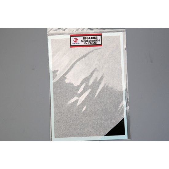 1/12, 1/18 Carbon Decal (A) #L
