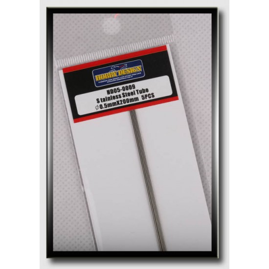 Stainless Steel Tube (Diameter: 0.5mm, Length: 20cm)