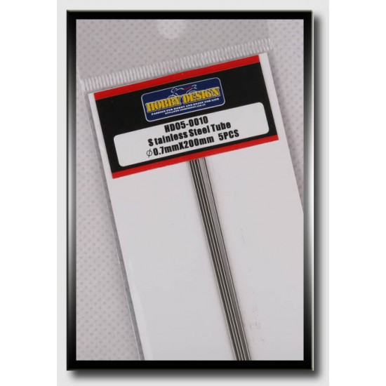 Stainless Steel Tube (Diameter: 0.7mm, Length: 20cm)