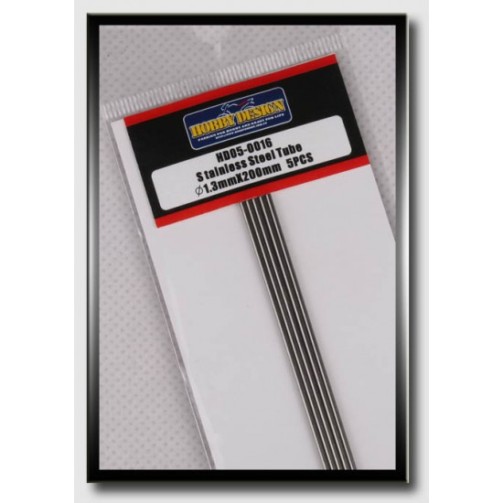 Stainless Steel Tube (Diameter: 1.3mm, Length: 20cm)