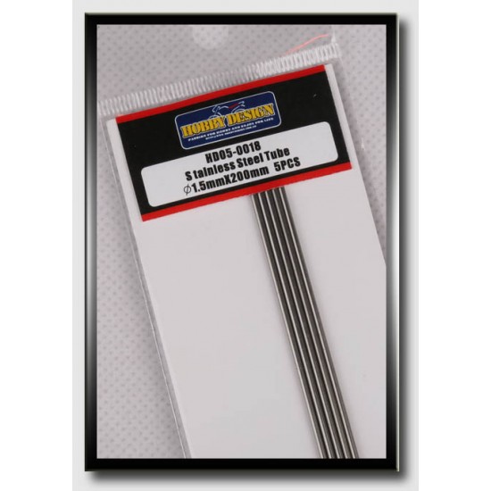 Stainless Steel Tube (Diameter: 1.5mm, Length: 20cm)