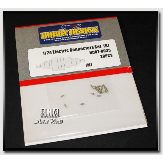 1/24 Electric Connectors Set (B) -20pcs