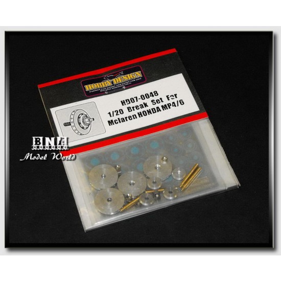 1/20 McLaren Honda MP4/6 F1 Brake Set (Metal parts + PE)