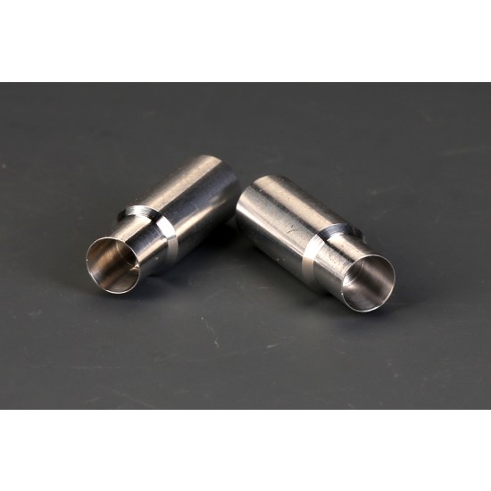 1/24 Exhaust Pipe (120mm, 2pcs)
