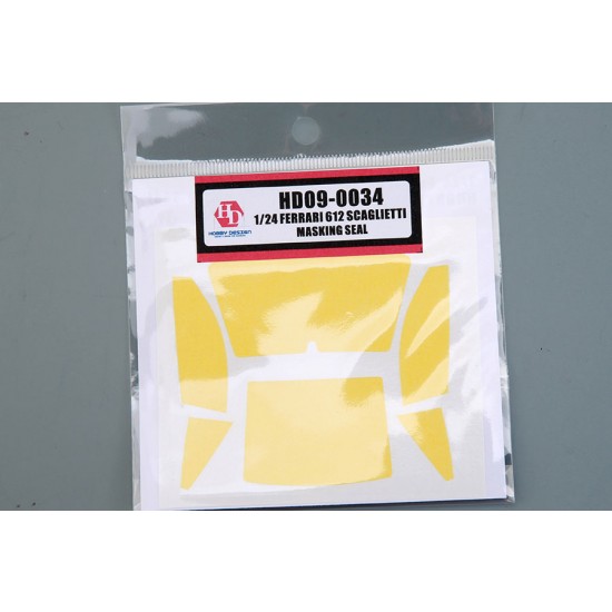 1/24 Ferrari 612 Scaglietti Masking Seal
