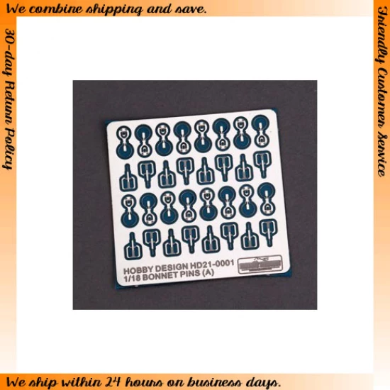 1/18 Bonnet Pins (A)