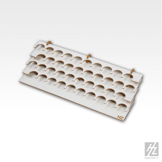 Paint Stand (Diameter: 36mm, Dimensions: 42.5cm x 18cm x 9.5cm)