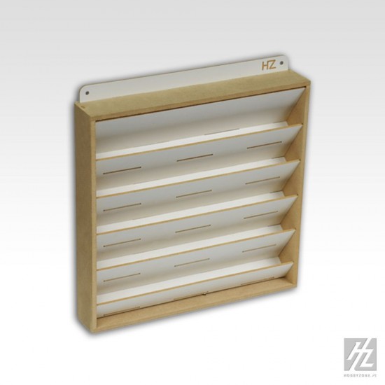 Storage Hanger for 26mm Diameter Paint Jars/Bottles (30cm x 30cm x 5cm)