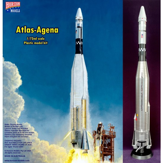 1/72 Atlas-Agena SLV-3D with ATV