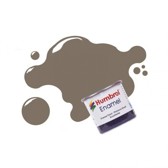 Enamel Paint - Dark Earth Matte (14ml)