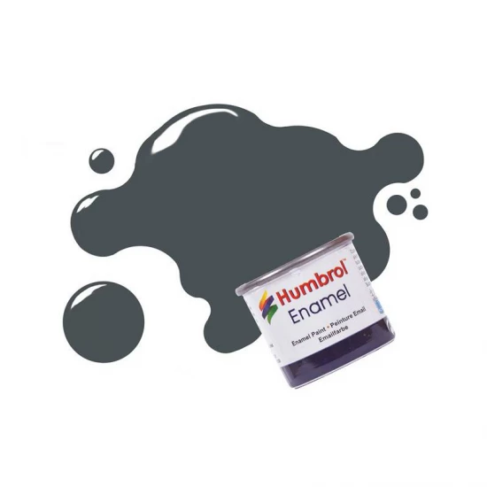 Enamel Paint - Dark Grey Matte (14ml)