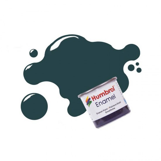 Enamel Paint - Tank Grey Matte (14ml)