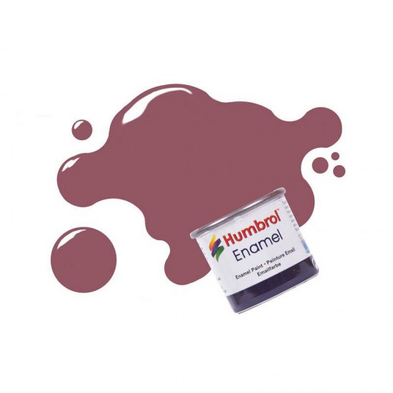Enamel Paint - Wine Red Matte (14ml)