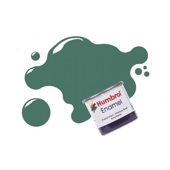 Enamel Paint - Uniform Green Matte (14ml)