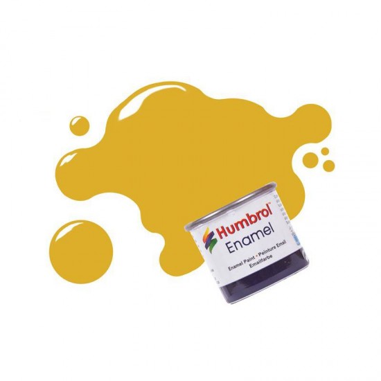 Enamel Paint - Insignia Yellow Matte (14ml)