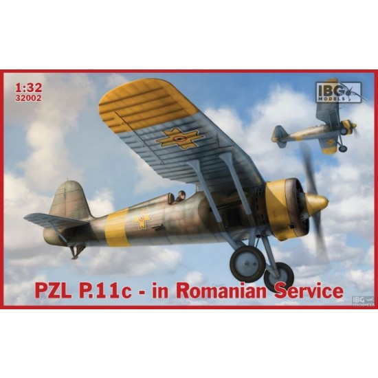 1/32 PZL P.11c in Romanian Service