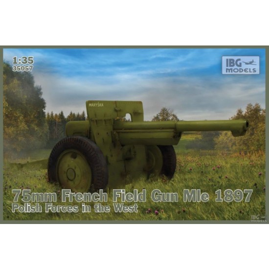 1/35 75mm French Field Gun Mle 1897 Polish Forces