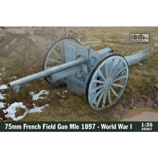 1/35 75mm French Field Gun Mle 1897 - World War I