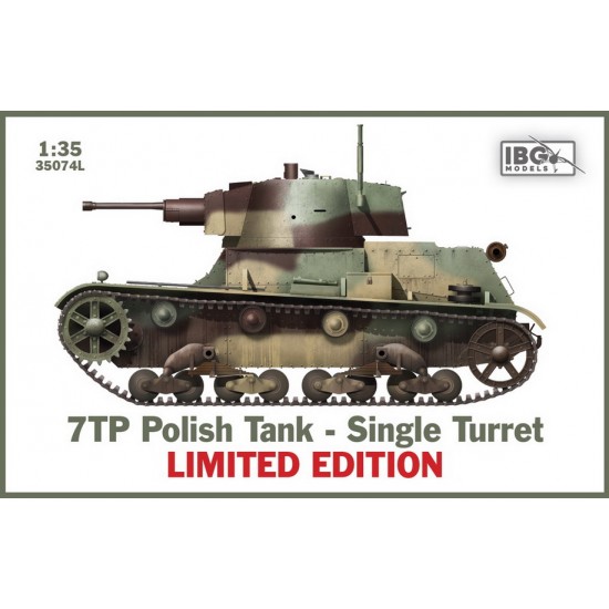 1/35 7TP Polish Tank Single Turret [Limited Edition]