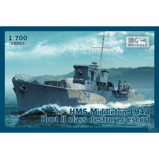 1/700 HMS Middleton 1943 Hunt II class Destroyer
