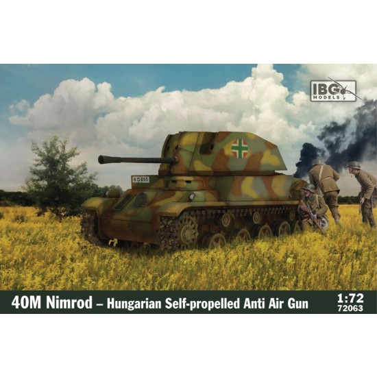 1/72 Hungarian 40M Nimrod Self-propelled Anti Air Gun