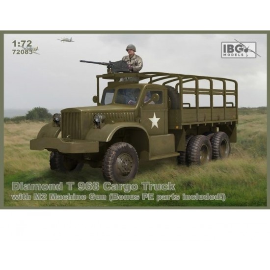 1/72 Diamond T 968 Cargo Truck with M2 Machine Gun