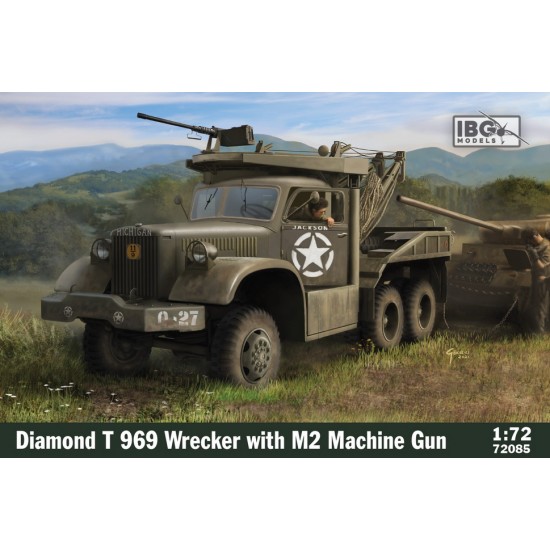 1/72 Diamond T 969 Wrecker with M2 Machine Gun