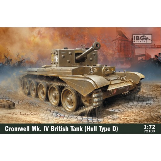 1/72 British Cromwell Mk.IV Tank (Hull type D)